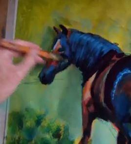 Wild Horse Painting Video episode 6